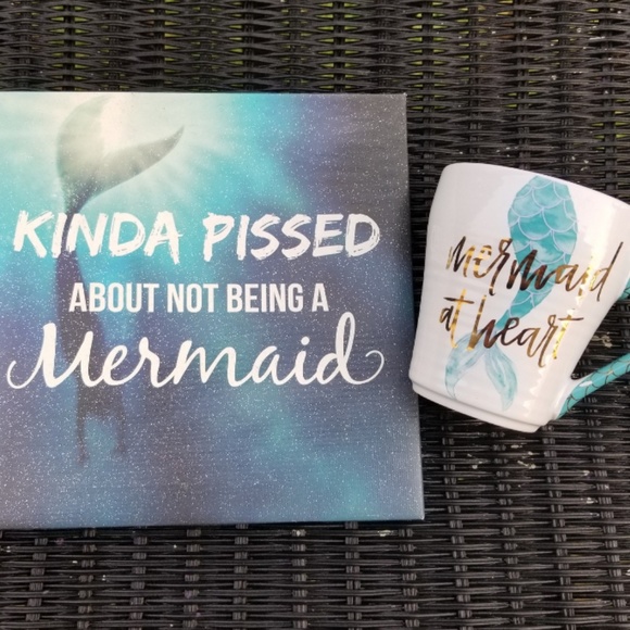 🧜‍♀️ Mermaid Mug + Art - Picture 1 of 5